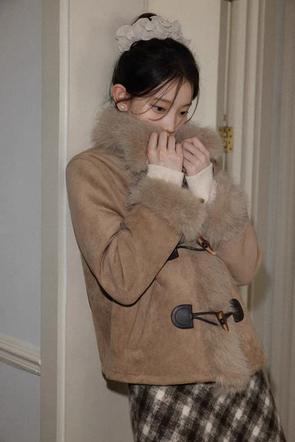 far round brown coat SI1059