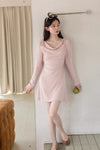 line pink mood one-piece SI1075