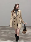 stylish line trench coat SI1223
