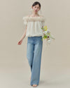 frill mood off shoulder tops SI1196