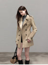stylish line trench coat SI1223
