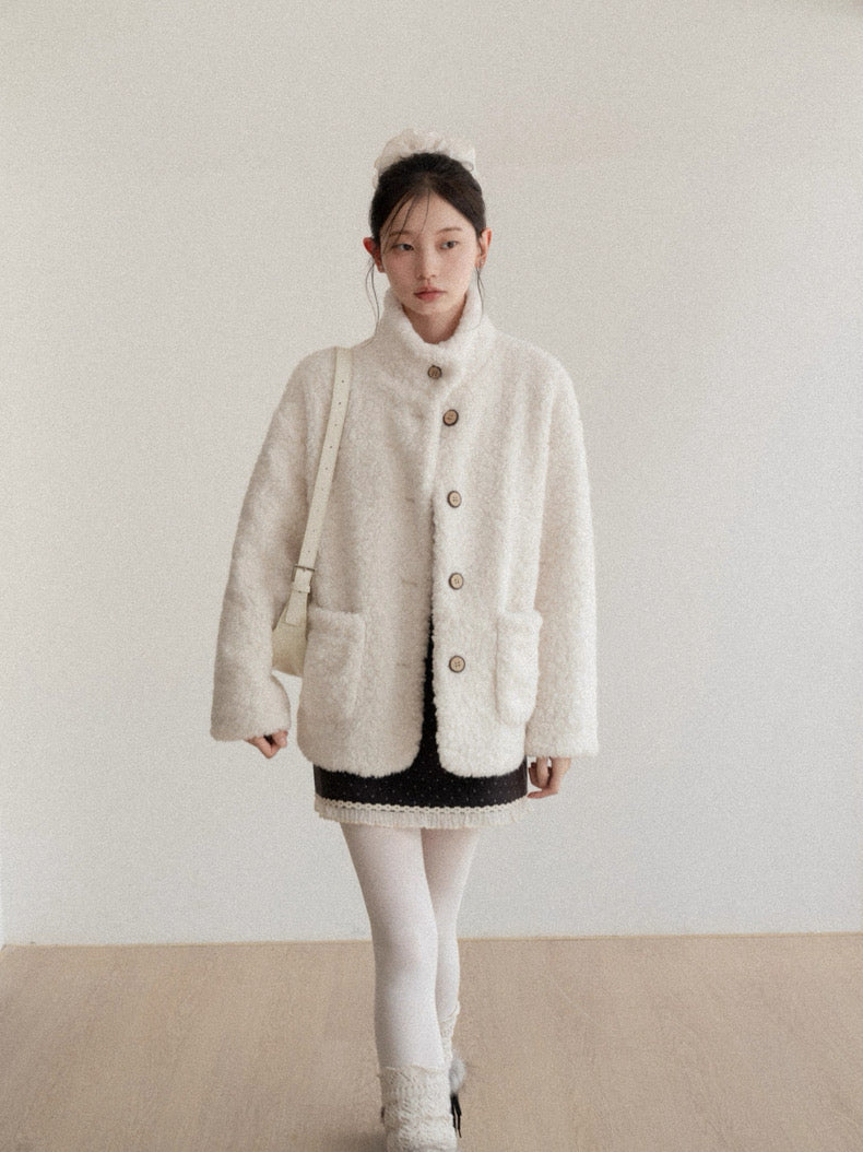 white bear jacket SI1055