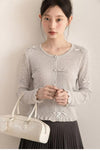 ribbon mood mulch cardigan SI1155