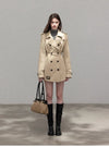 stylish line trench coat SI1223