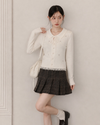 ribbon point girly Knit SI1257