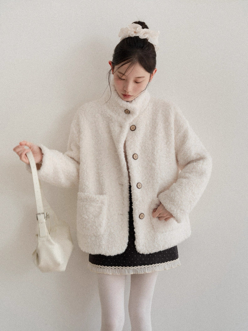 white bear jacket SI1055