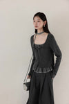 【pre oder】dot point ribbon mood tops SI1205