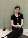 ribbon design lace tops SI1157