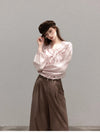 frill point pink tops SI1215