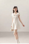 girly high-end ivory one-piece SI1167