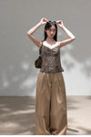 leopard casual tops SI1181