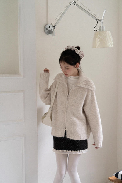 dot frill skirt SI1027