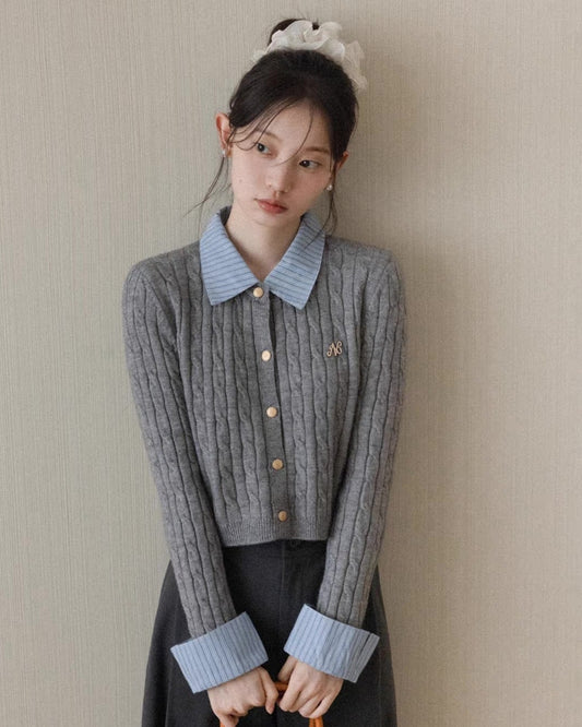 【pre oder】stripe docking curler tops SI1206