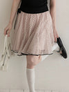 dot pink mood skirt SI1142