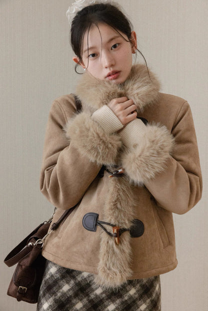 far round brown coat SI1059