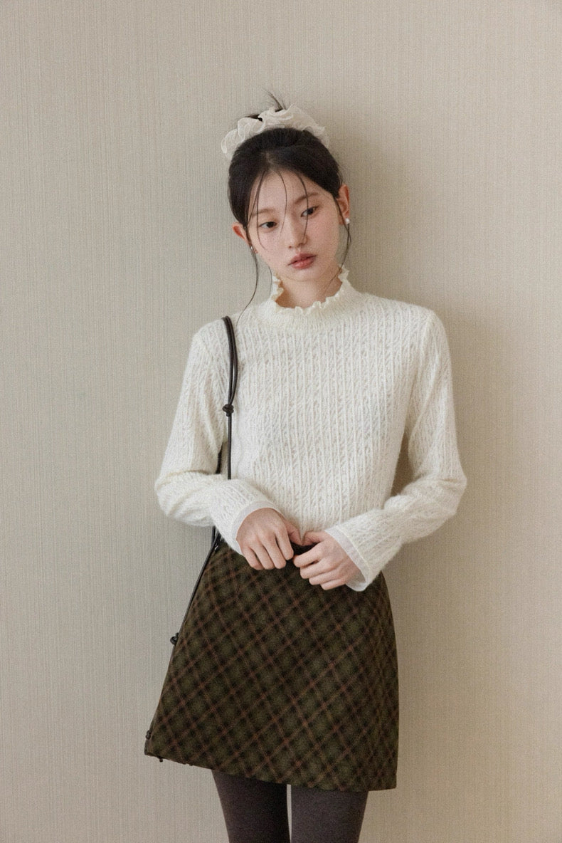 frill neck tops SI1054