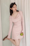 line pink mood one-piece SI1075