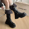 botann point black boots SI1207