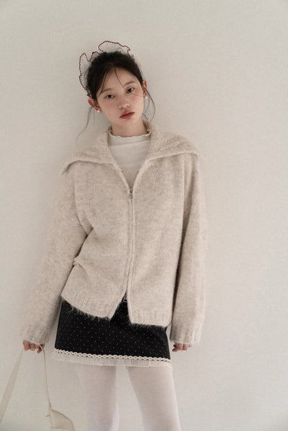 dot frill skirt SI1027