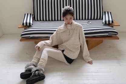 dot frill skirt SI1027