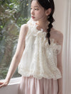 one shoulder frill tops SI1166
