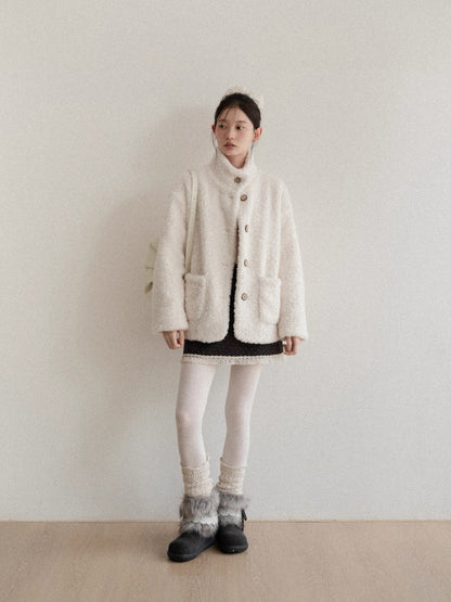 white bear jacket SI1055