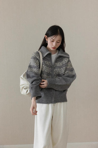 curler design Knit tops SI1058