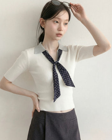 dot tai casual tops SI1146