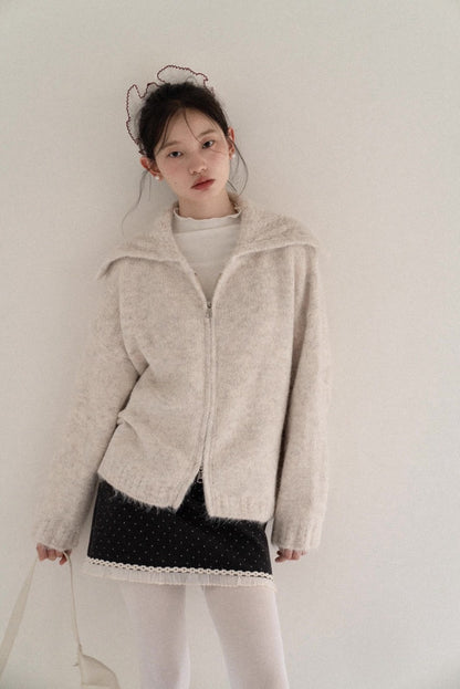 dot frill skirt SI1027