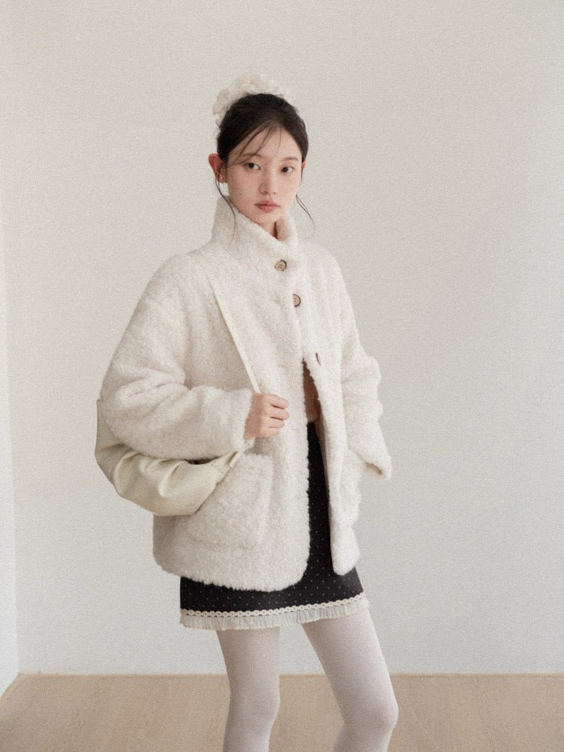 white bear jacket SI1055