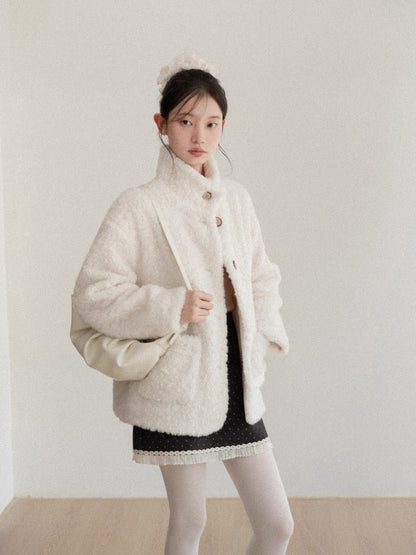 white bear jacket SI1055