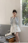 ribbon mood mulch cardigan SI1155