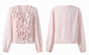 frill point pink tops SI1215