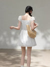 white girly mood one-piece SI1171